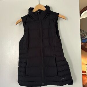 Ladies Black XS (2-4) LAN’s End Vest EUC - Worn twice